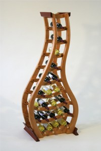 Tipsy Wine Rack from Timothy's Fine Woodworking